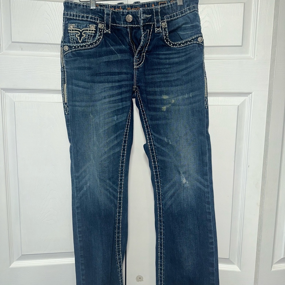 Rock Revival Blue Jeans
